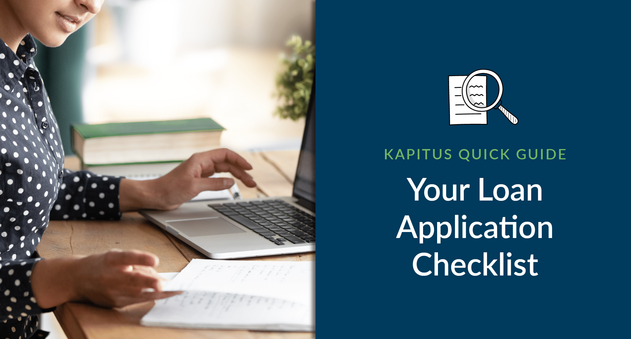 Loan application checklist