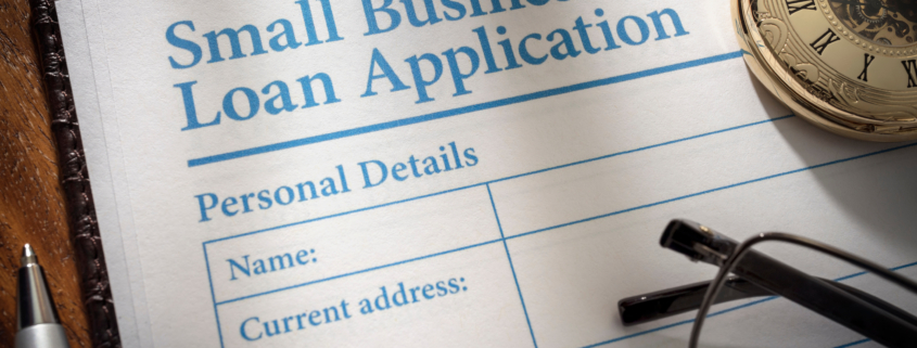 Image of a small business loan application to demonstrate How Cash Flow Impacts Business Loan Approval.